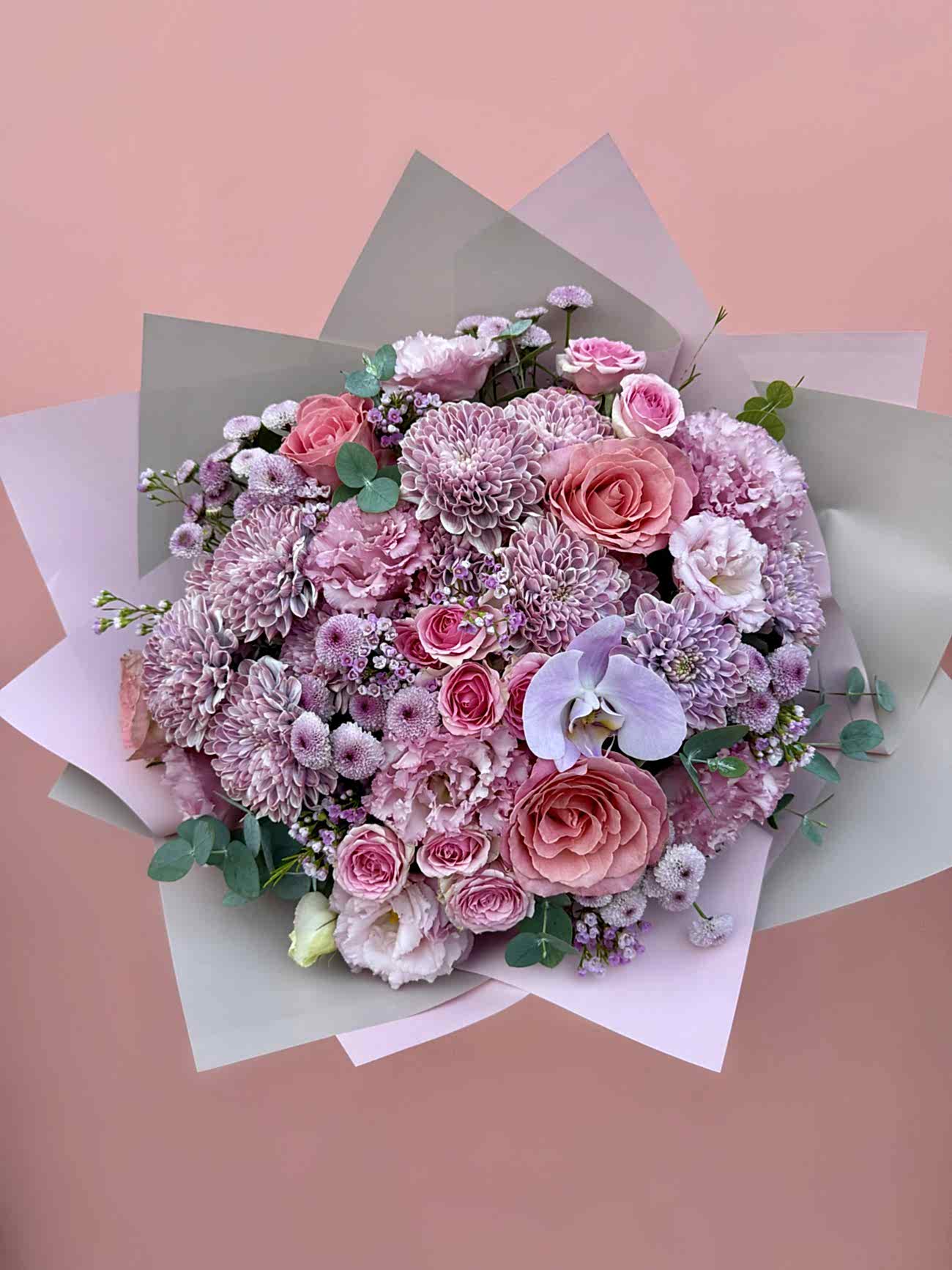 Blush Hermosa Karışık Buket