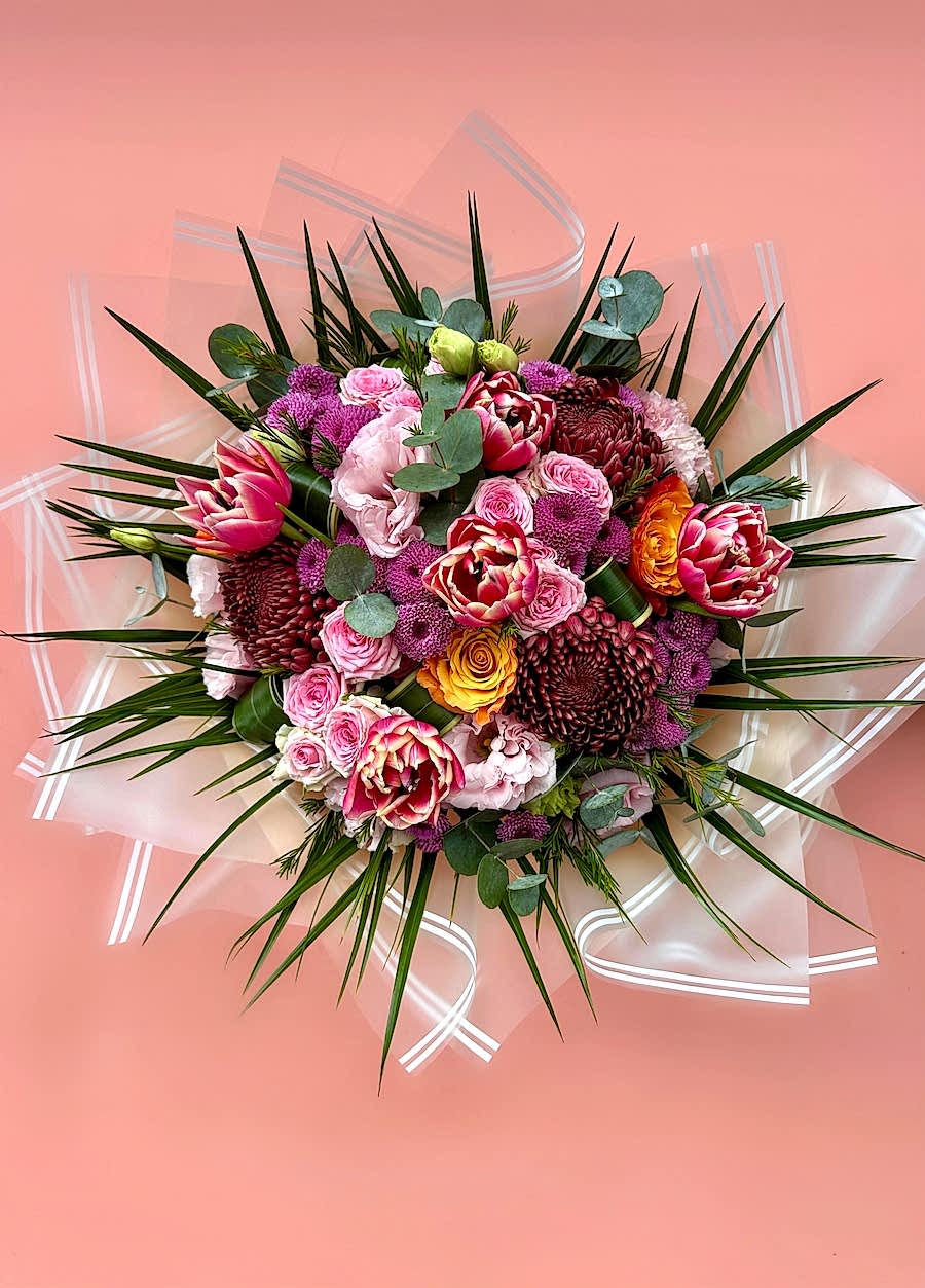 Spring Colour Karışık Renkli Buketi