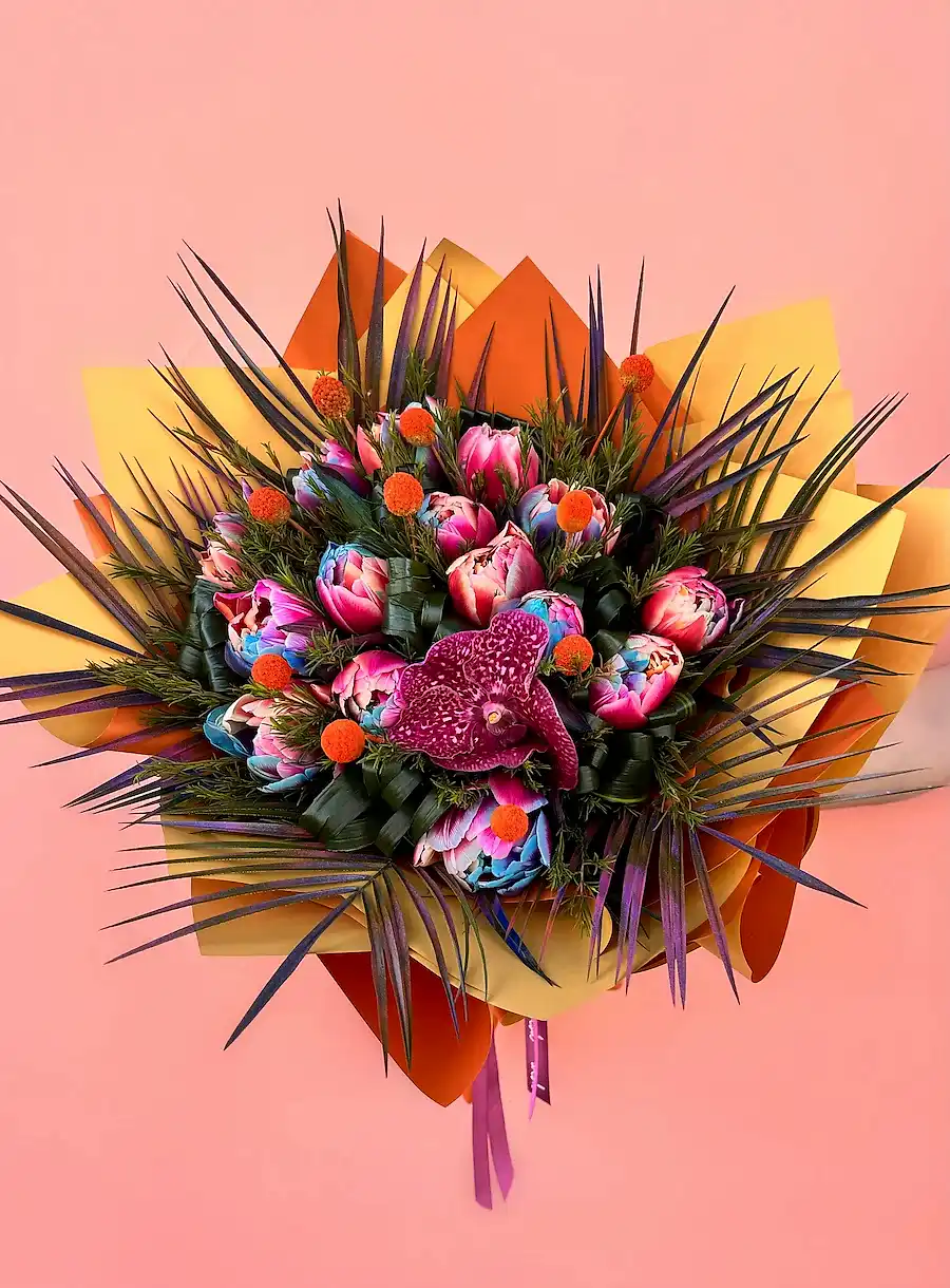 15’li Vip Aurora Lale Buketi