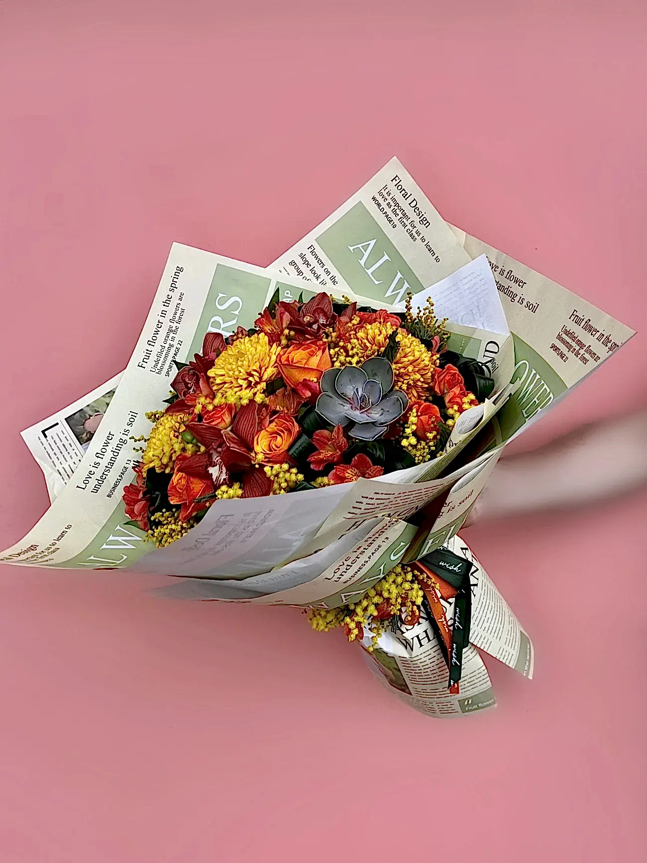 Mimosa Love Karışık Buket