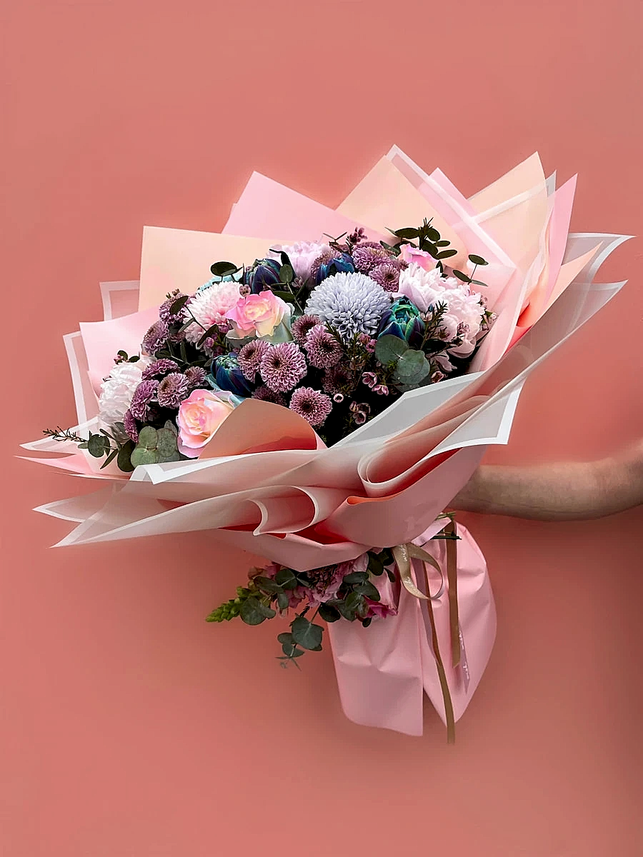 Blush Candy Karışık Lüks Buket