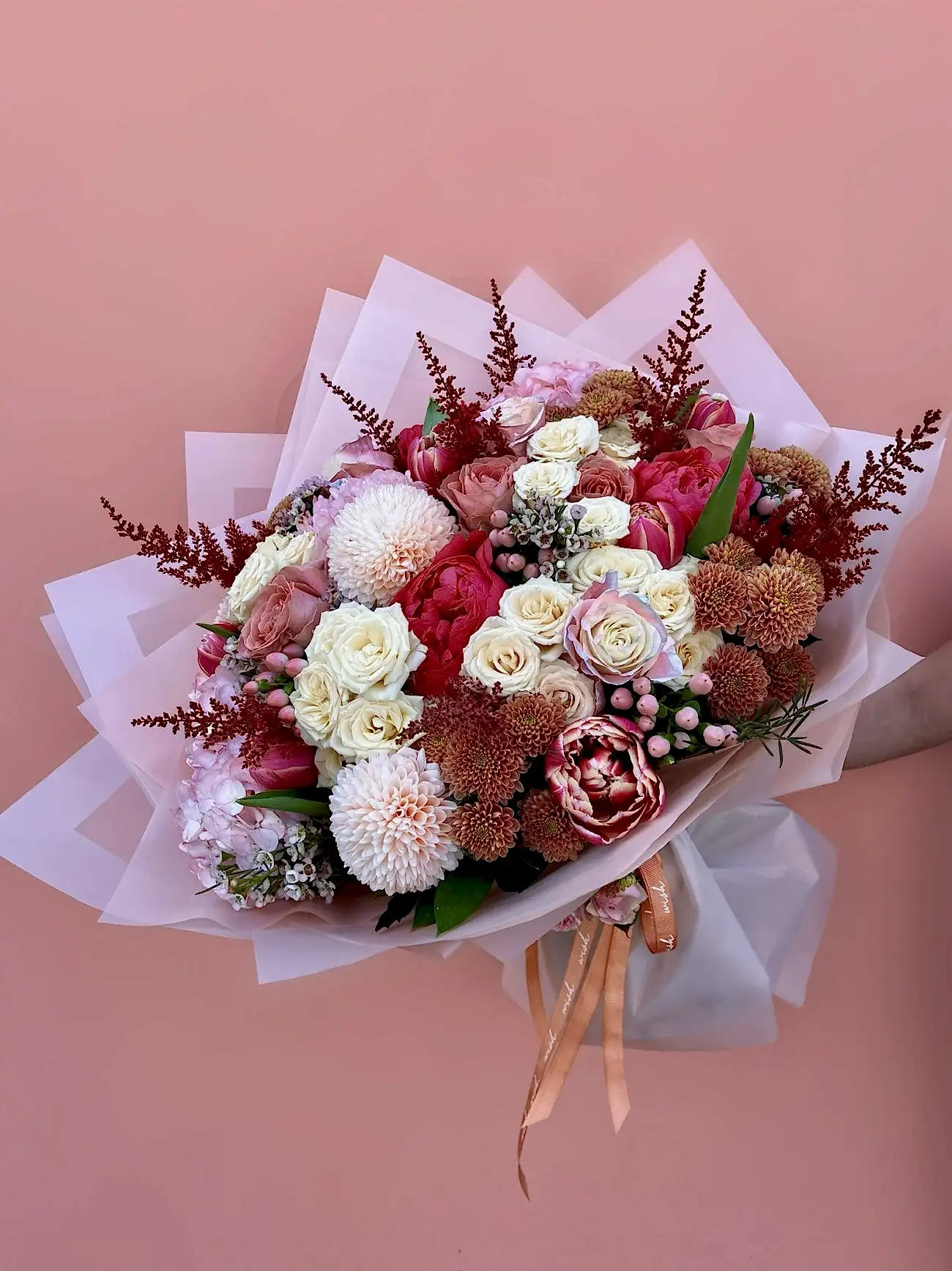 Sweet Blush Karışık Lüks Buket