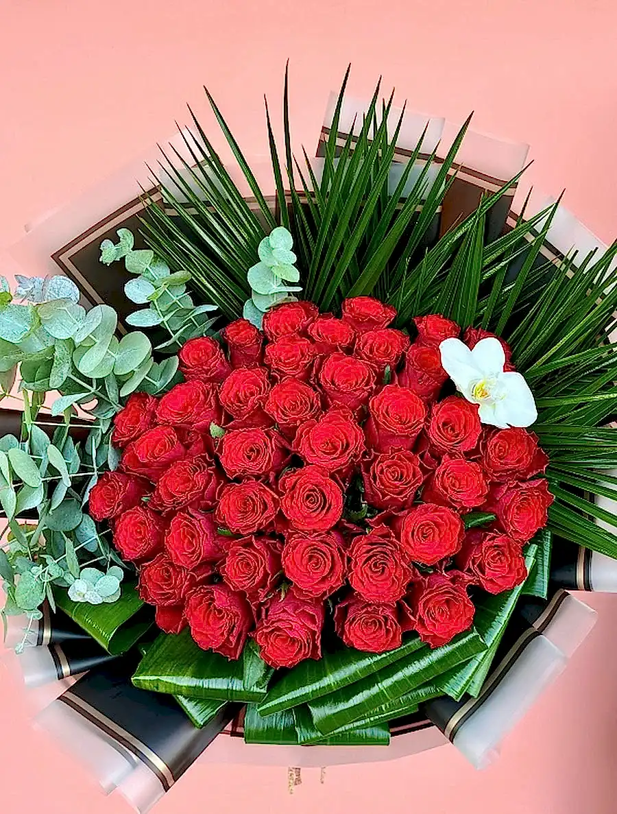 Bonita Kırmızı Gül Buketi