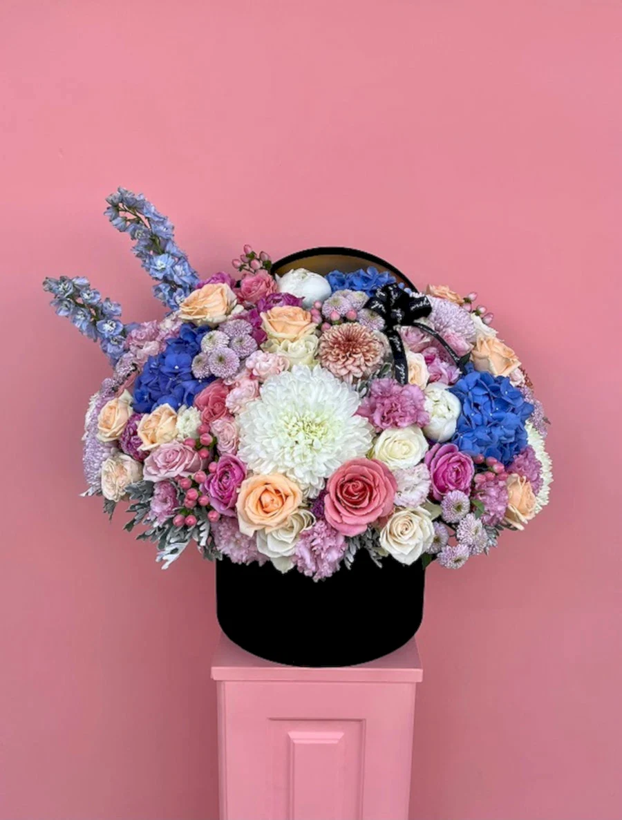 Carmen Grand Deluxe Siyah Kadife Kutuda Aranjman