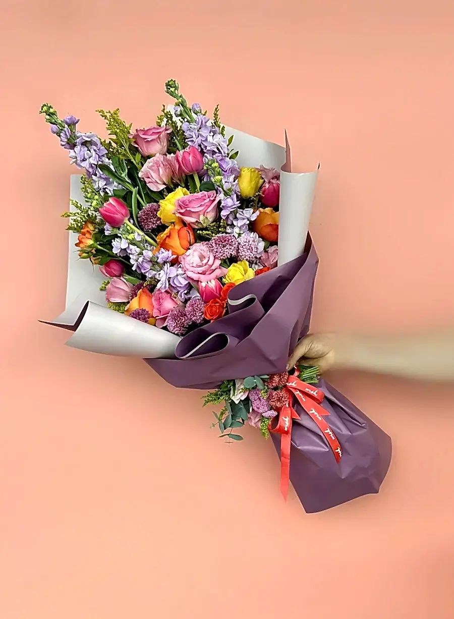 Colourful Love Renkli Karışık Buket