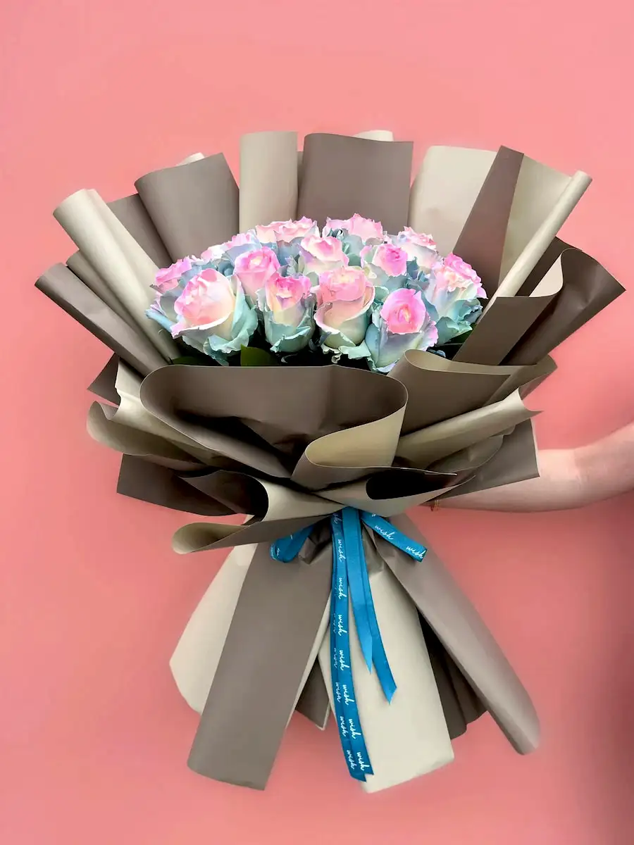 Cotton Candy Özel Ekvator Gülleri Buketi