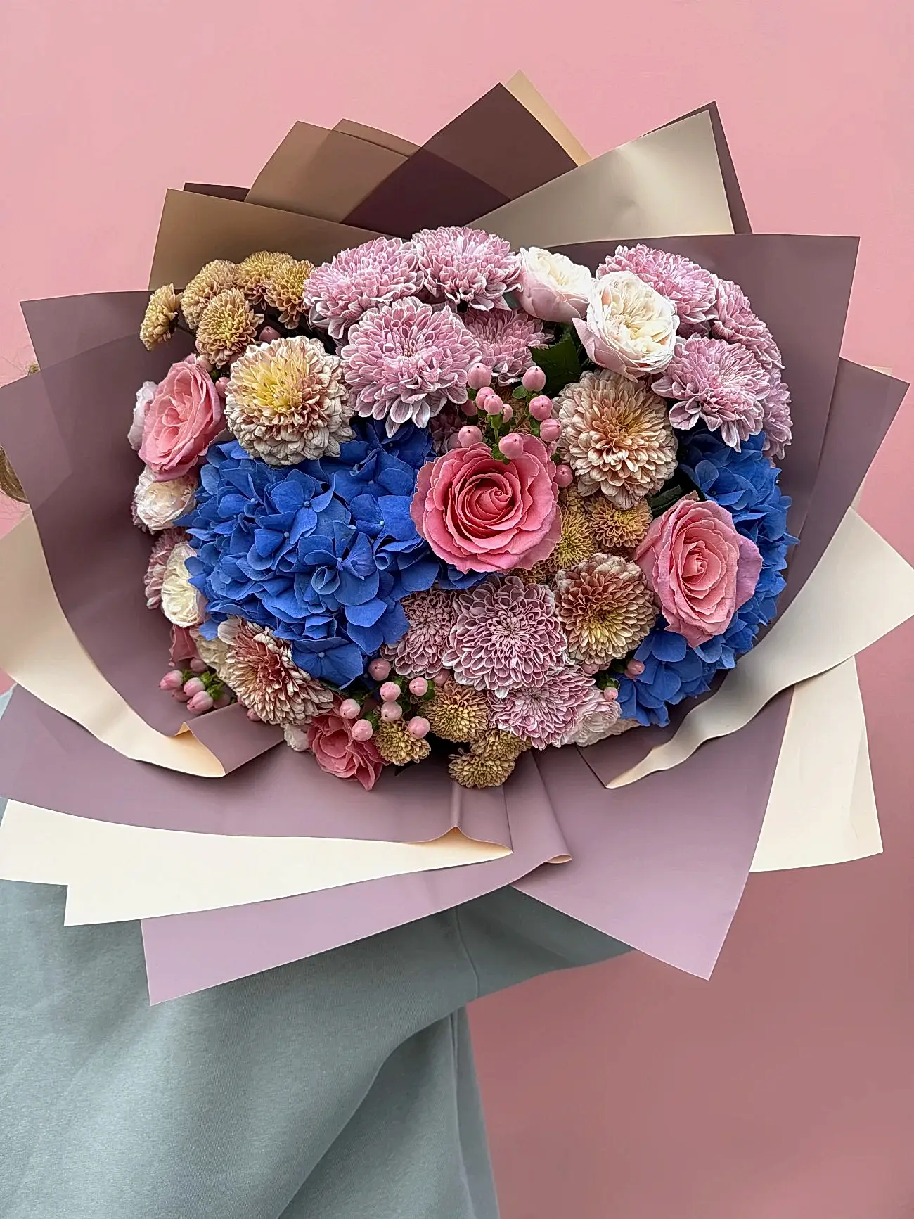 Amour Bleu Karışık Lüks Buket