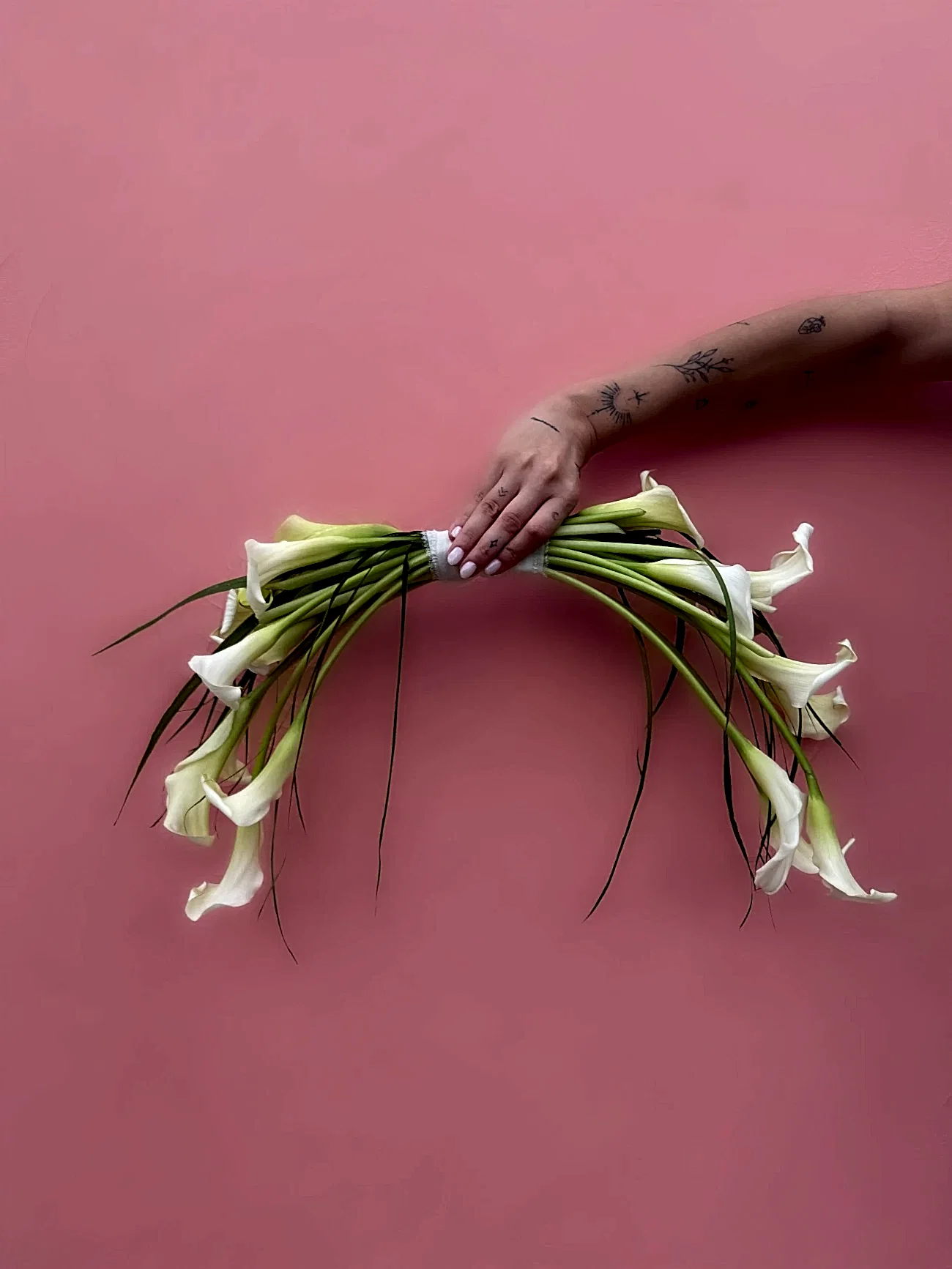 Özel Tasarım Calla Gelin Buketi