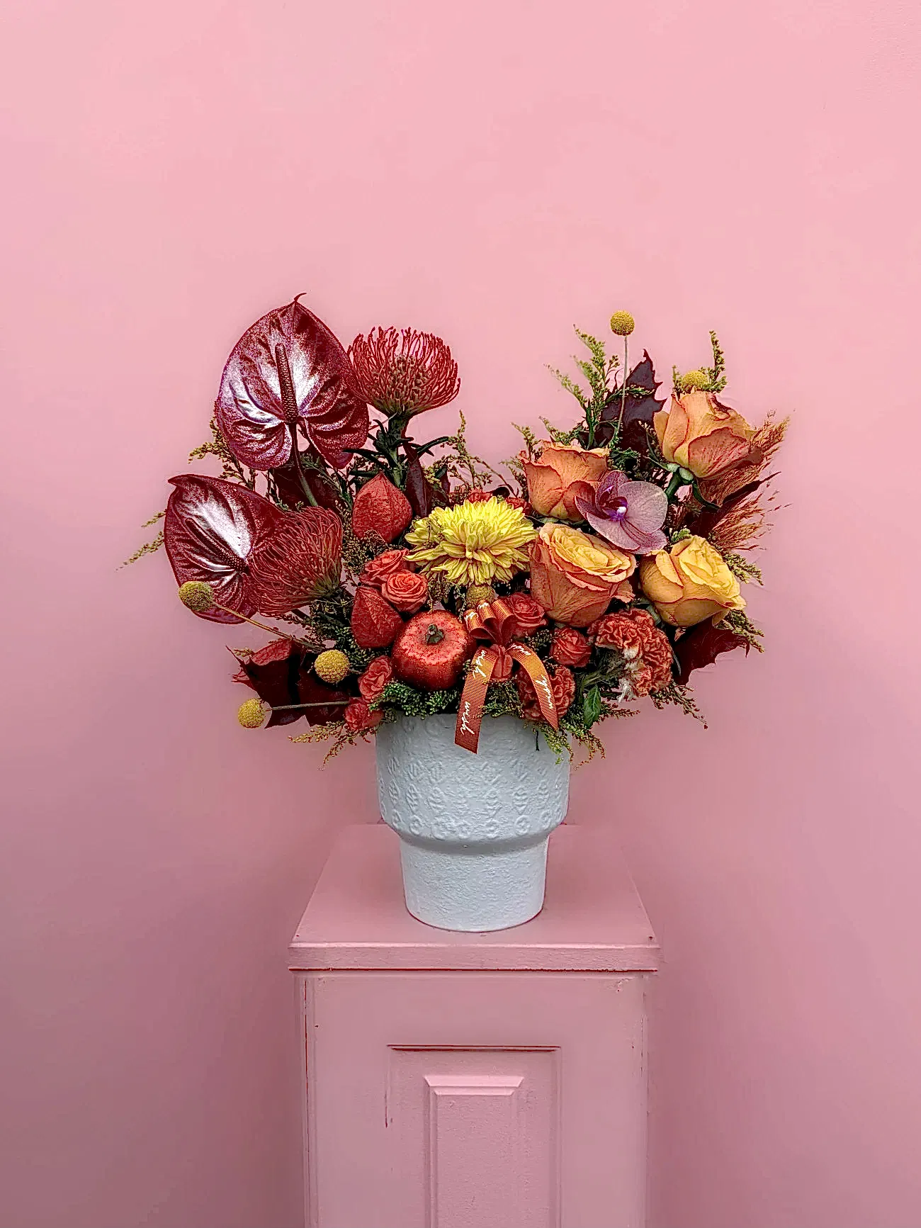 Amber Glow Sonbahar Aranjmanı