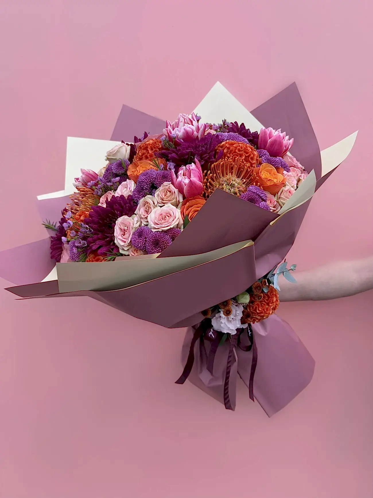 Passion Glow Karışık Lüks Buket