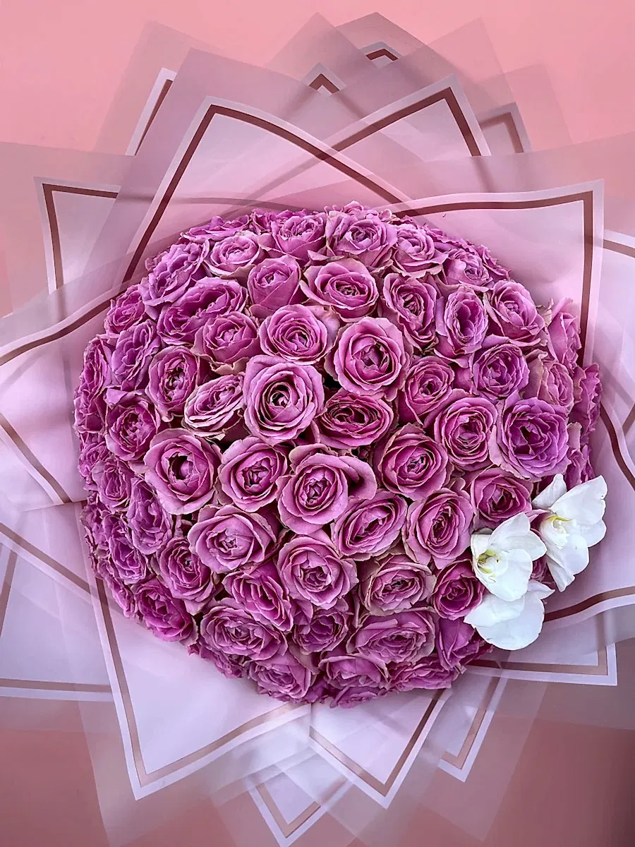 Grand Deluxe Wham Pembe Gül Buketi