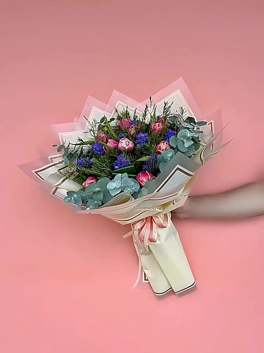 Lale & Sümbül Buketi