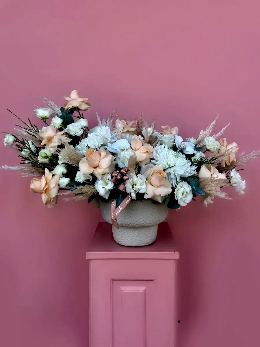 Salmon Sunset Aranjman