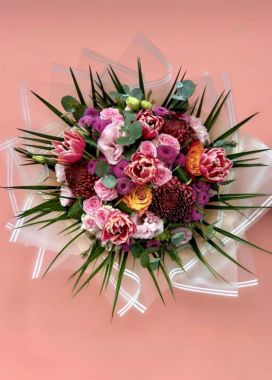 Spring Colour Karışık Renkli Buketi