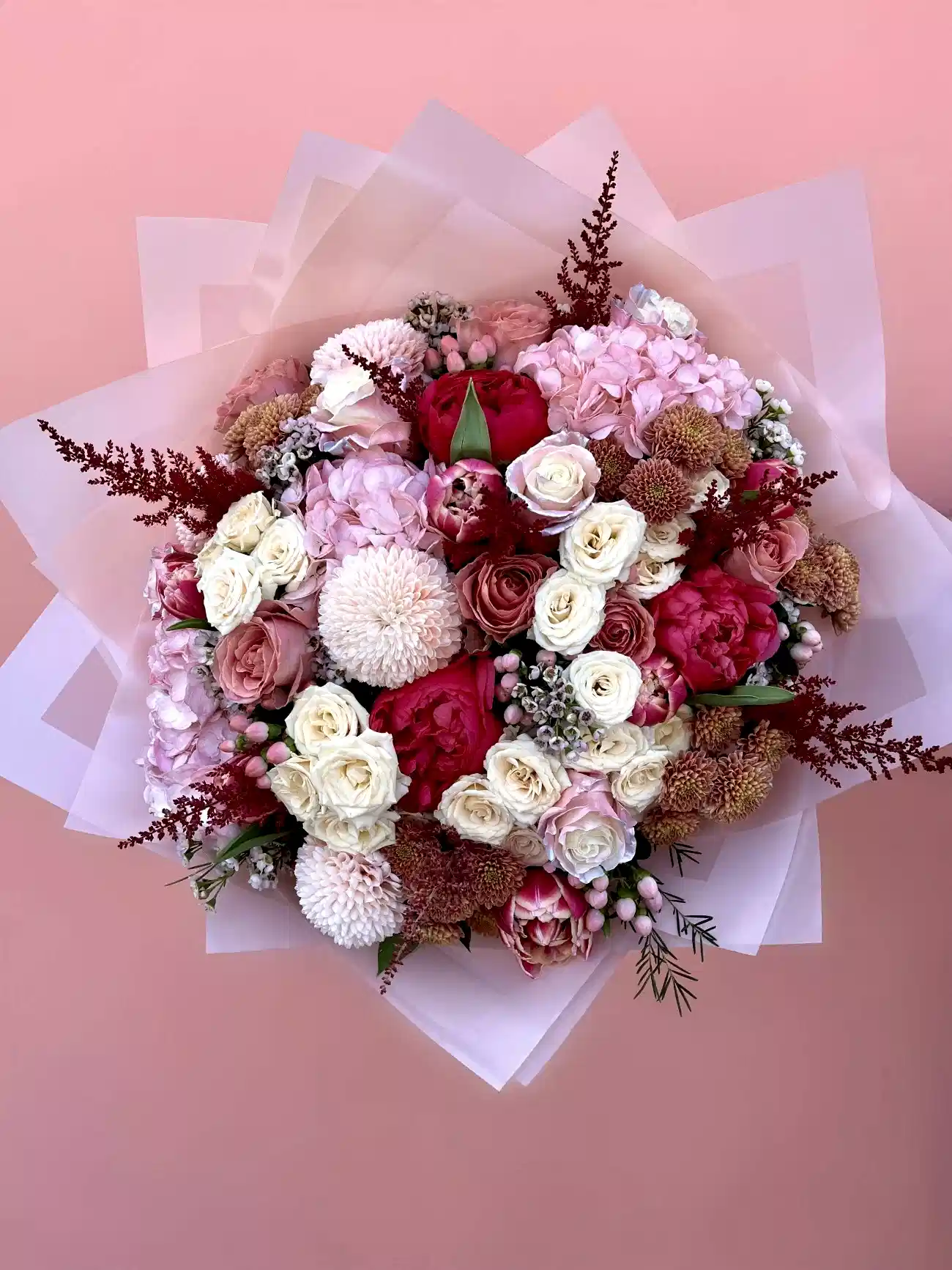 Sweet Blush Karışık Lüks Buket