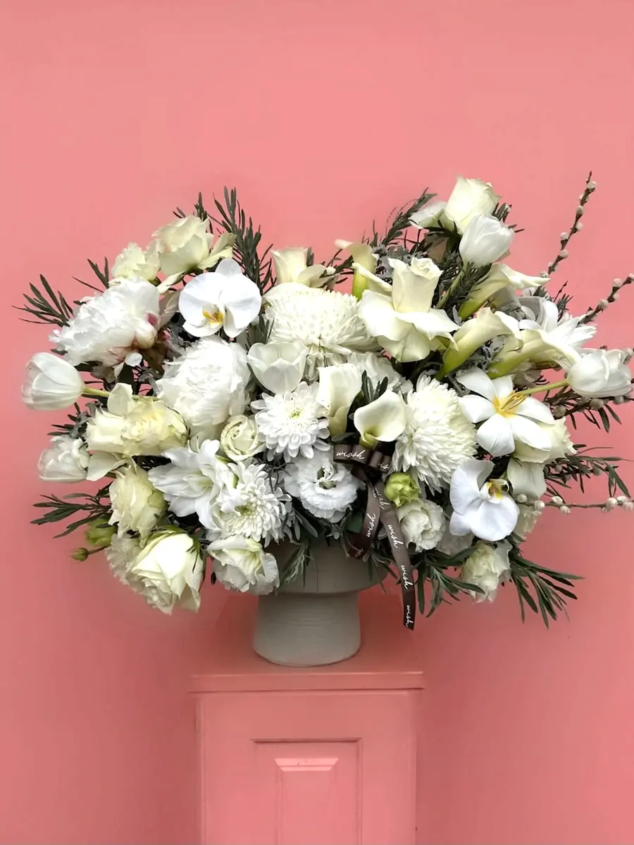 White Elegance Lüks Aranjman